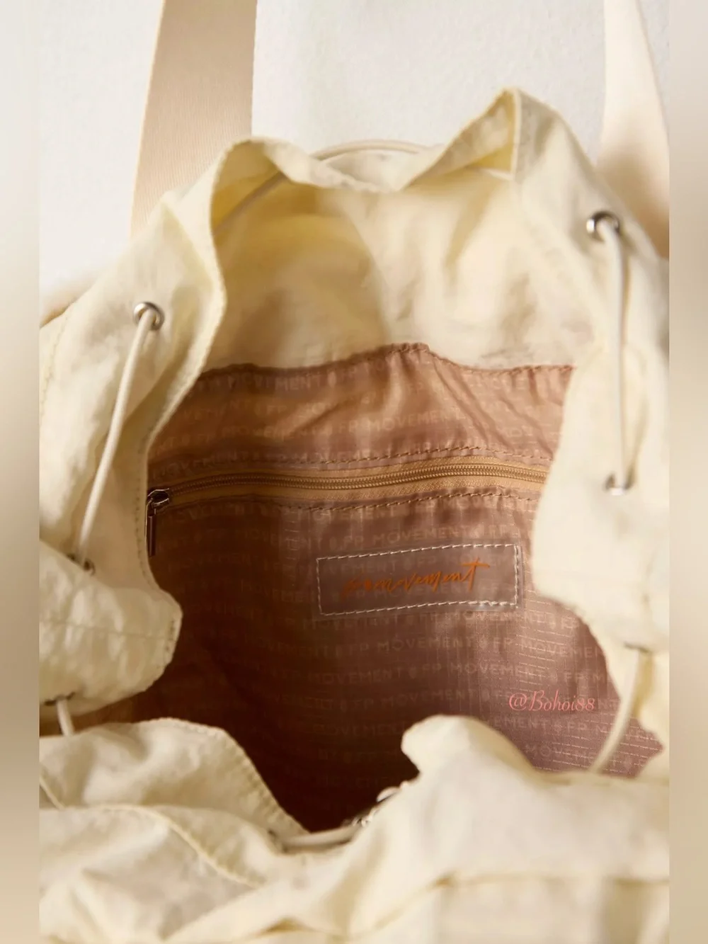 NWT Free People Slopes Sherpa Bucket Bag